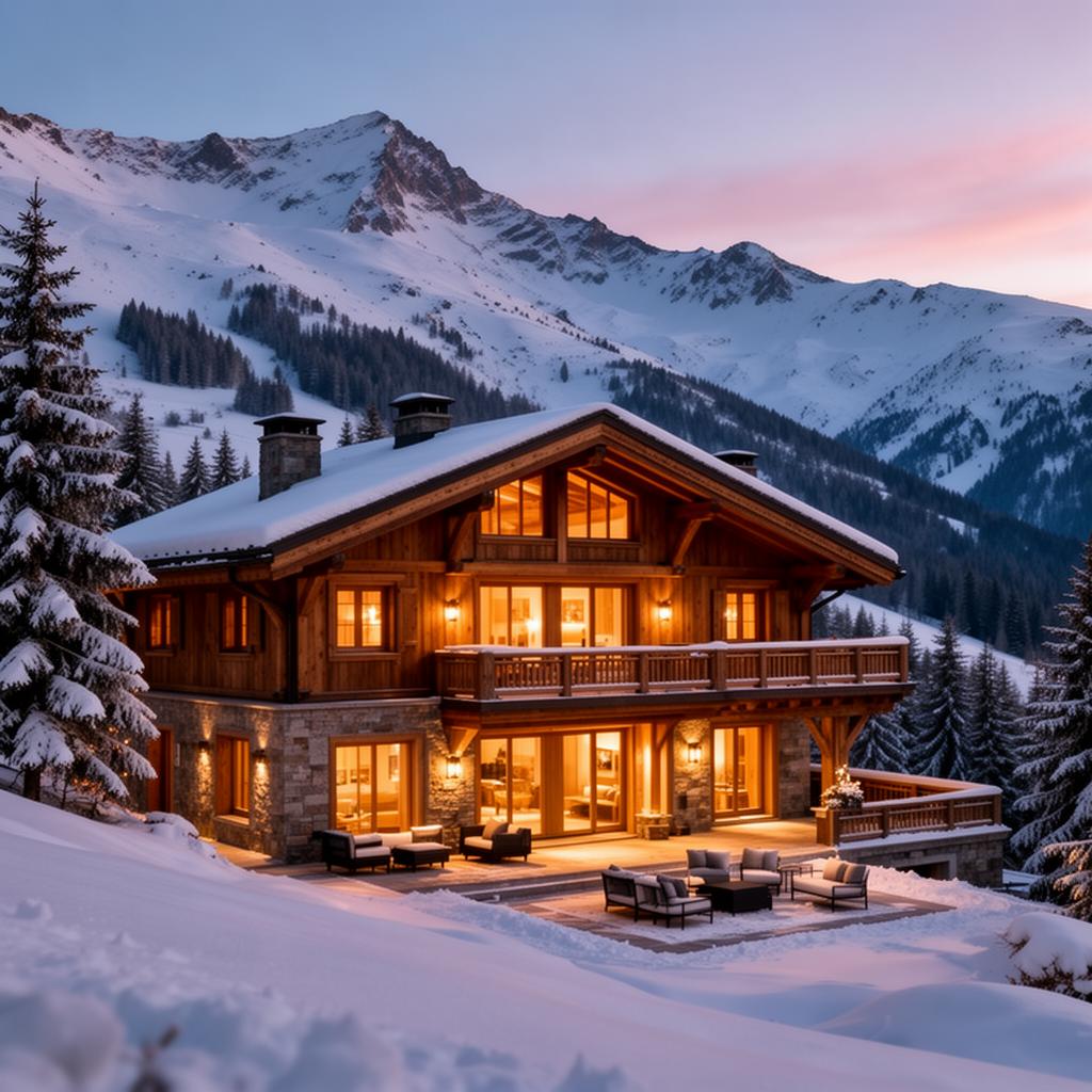 Chalet de luxe à Courchevel